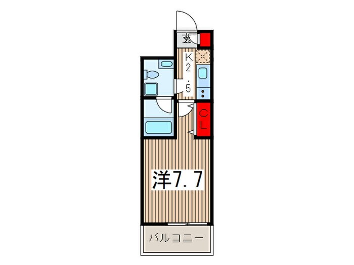 プロペ所沢ビルⅡの物件間取画像