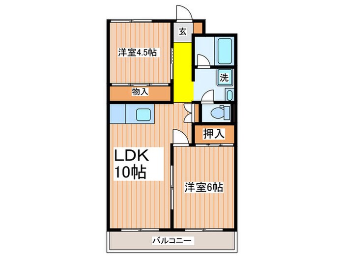 パークワイズ東村山の物件間取画像