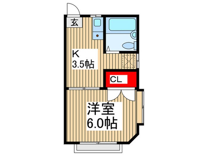 メゾン武蔵野の物件間取画像