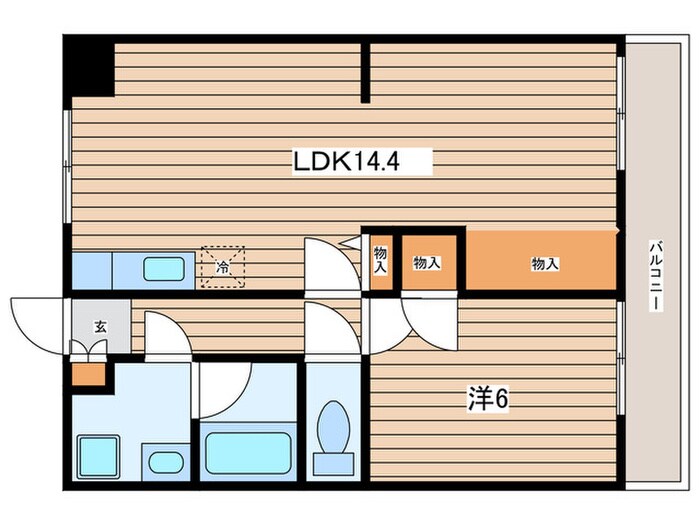 ベルコ－ト日吉２の物件間取画像