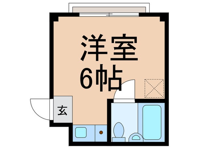 コウエイマンションの物件間取画像