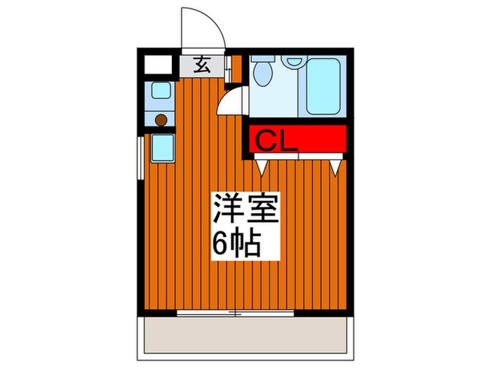 メゾンパシフィコの物件間取画像