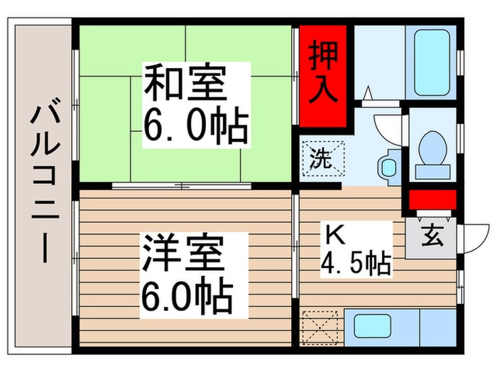 アーバンハウスの物件間取画像