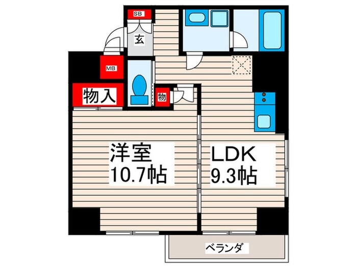 ＰＡＰＩＬＬＯＮの物件間取画像