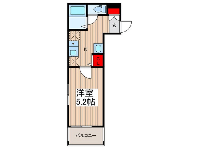 ＭＥＬＤＩＡ東向島Ⅰの物件間取画像
