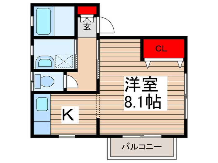 メゾン柏峰の物件間取画像