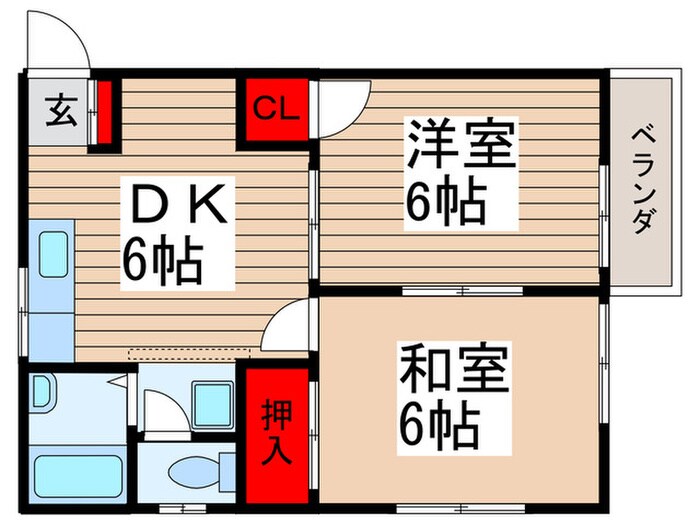 物件間取画像
