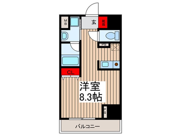 旭ビル サンライズレジデンスの物件間取画像