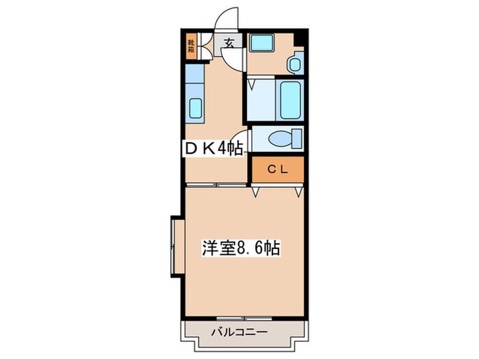 リュミエールⅡの物件間取画像
