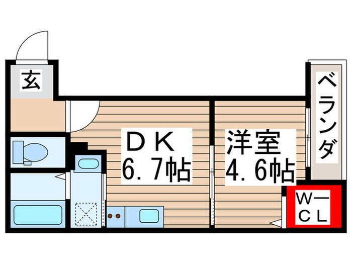 Ｓｐｒｏｕｔ八潮の物件間取画像