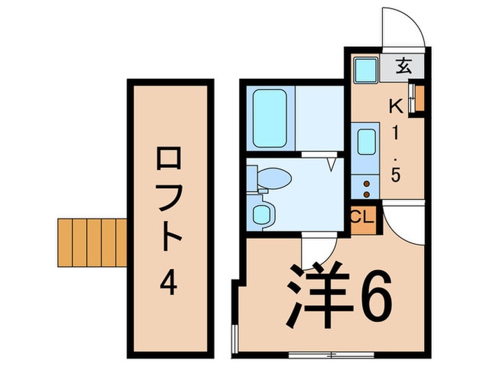 ベルラピス中山の物件間取画像