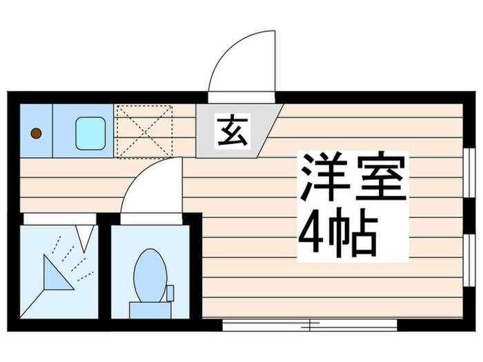 グレ－スアリスの物件間取画像