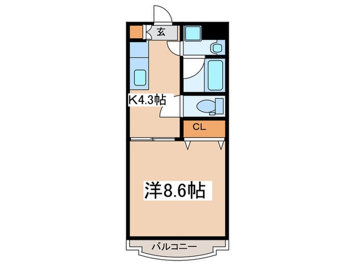 セレーノⅠの物件間取画像