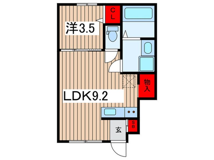 ジェムストンズ東大成の物件間取画像
