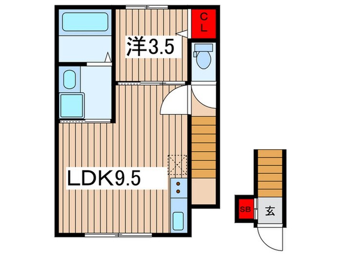 ジェムストンズ東大成の物件間取画像