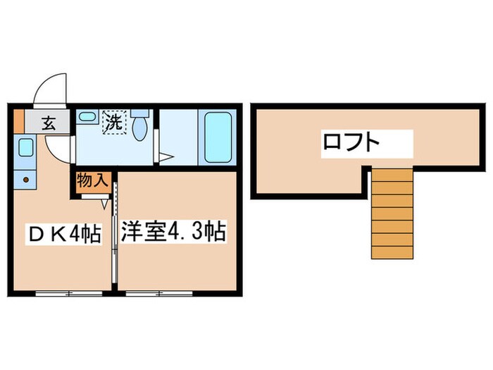 ファランドール調布の物件間取画像