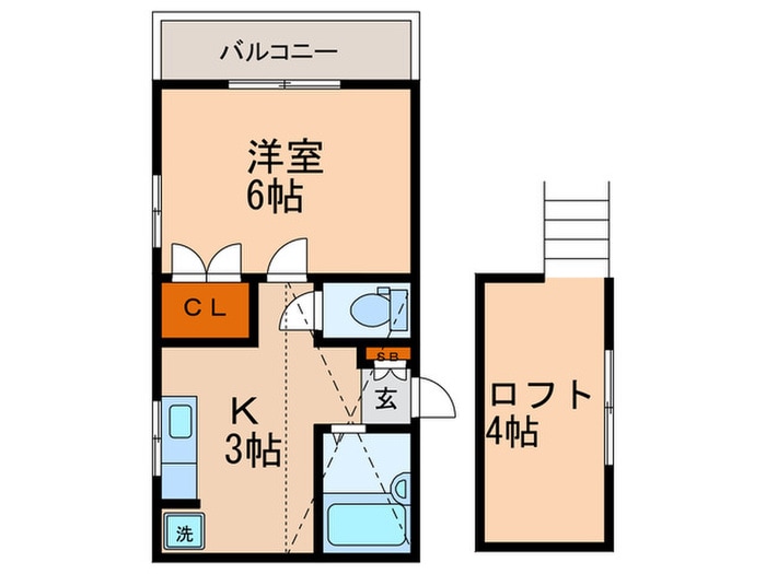 アドバンス鷺宮の物件間取画像