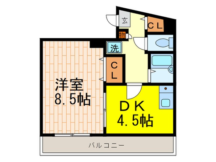 グランディ－ル墨田の物件間取画像