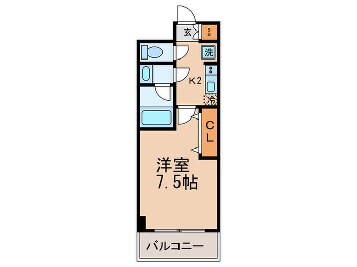 ハーモニーレジデンス西麻布の物件間取画像