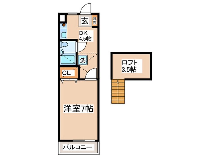 アリビオＫ　Ⅱの物件間取画像