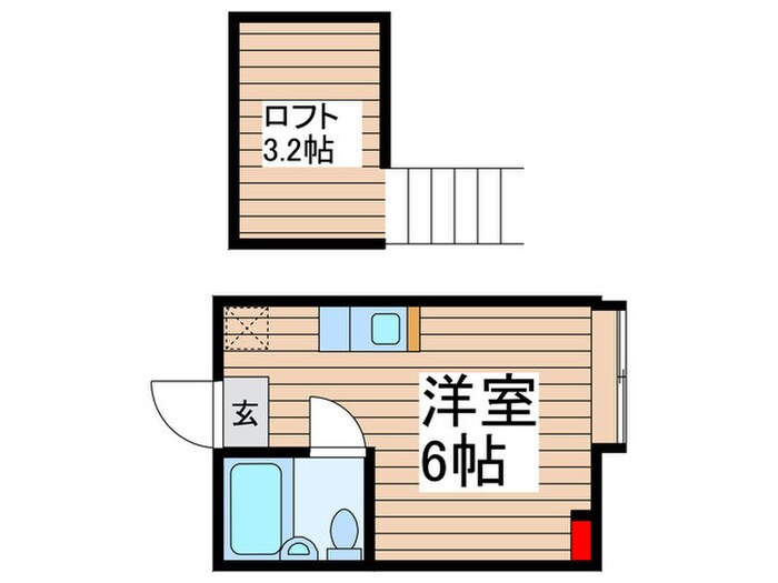 キャピタル八柱の物件間取画像