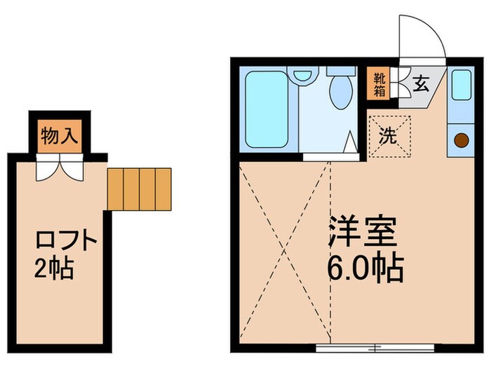 物件間取画像