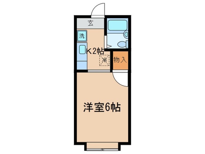 カーサラルジェントの物件間取画像