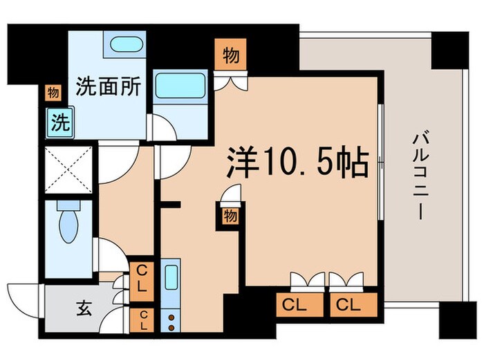 文京ｸﾞﾘｰﾝｺｰﾄﾋﾞｭｰﾀﾜｰ本駒込B棟の物件間取画像