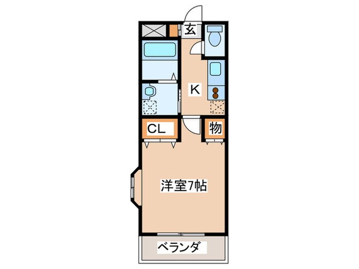 ミハルヒルズの物件間取画像