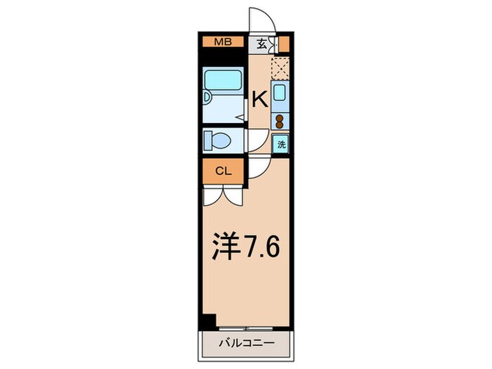 EmpereurFer横浜子安台の物件間取画像