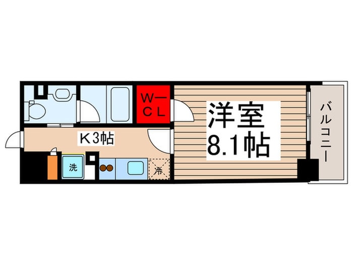 コンフォリア浅草松が谷の物件間取画像