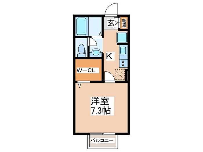 エスパシオの物件間取画像