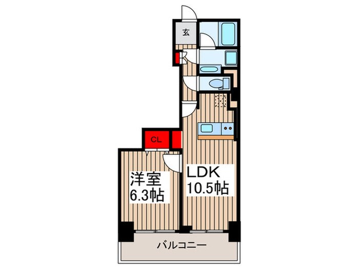 リバ－シティ２１　新川の物件間取画像