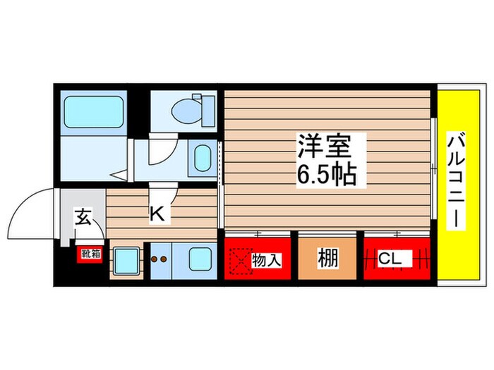 リブリ・コンフォートフナバシの物件間取画像