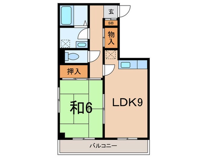 スターヴァレー１の物件間取画像