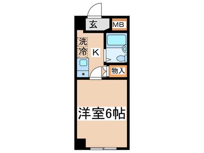 檜の森ハイツの物件間取画像