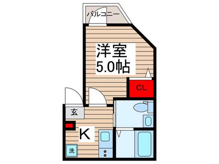 メゾン新柴又駅前の物件間取画像