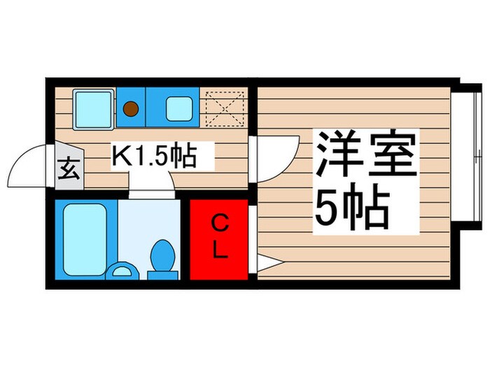 ルネッサンス瑞江の物件間取画像