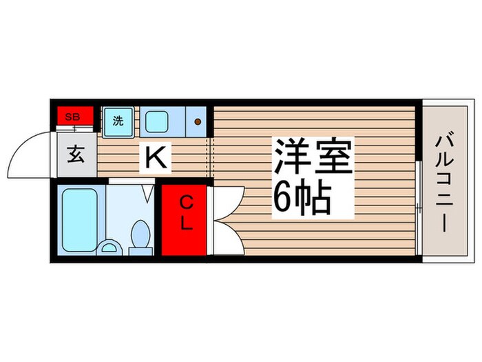 ジュネスパピオンの物件間取画像