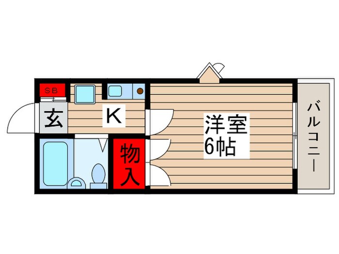 ジュネスパピオンの物件間取画像