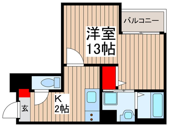 Jack shimofujisawaⅣの物件間取画像