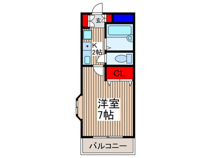 Ｎ・Ｓマンションの物件間取画像