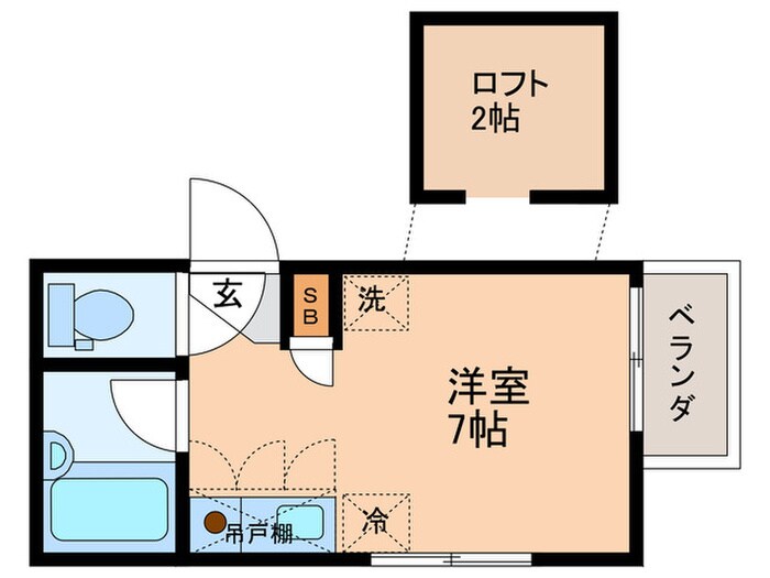 オリ－ブⅡの物件間取画像