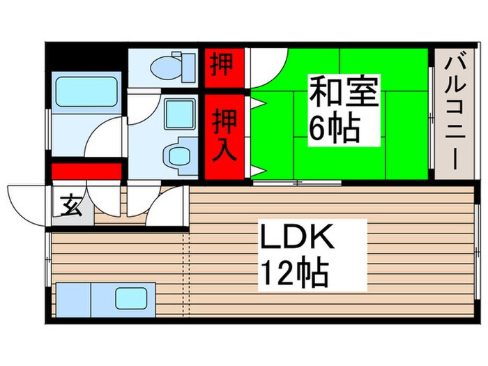 オノックスヒルの物件間取画像