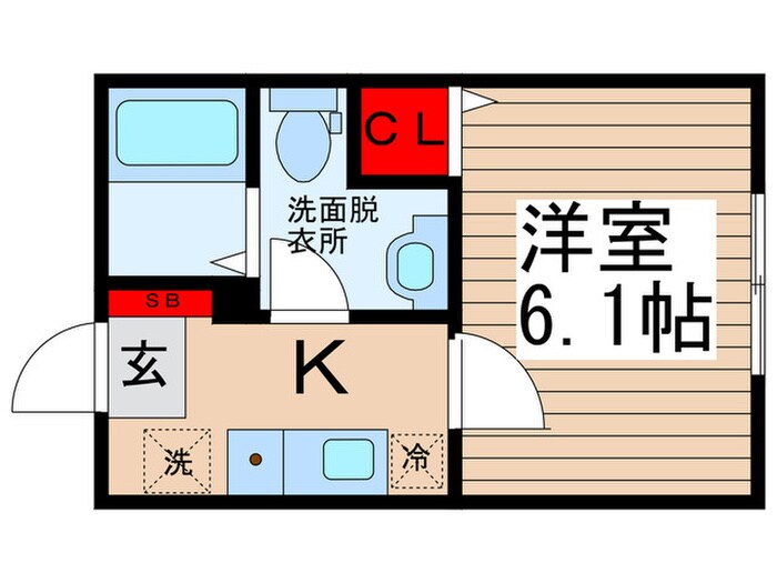 ワイエムズ野田の物件間取画像