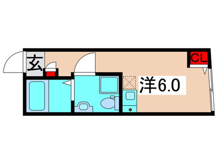 Nordic五反野の物件間取画像