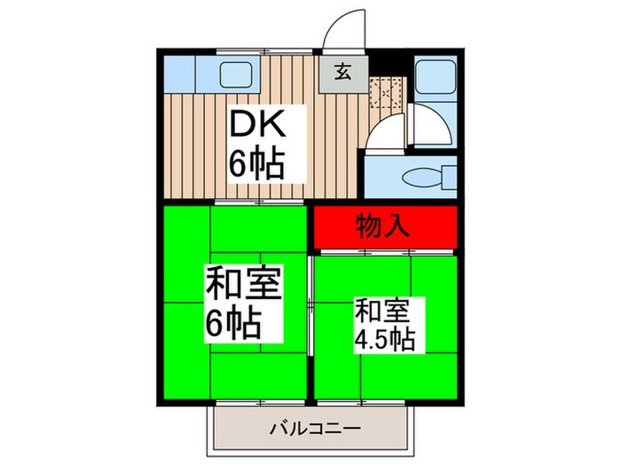 ラ・グランツの物件間取画像