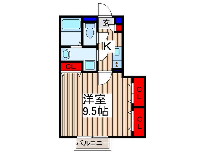 アムール川越IC2008秋本の物件間取画像