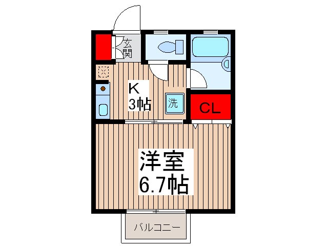 物件間取画像