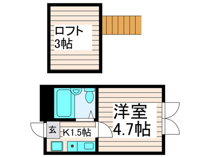 WITH PLACE 西新井本町北の物件間取画像